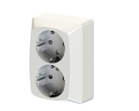 Surface-type Wall Socket Outlet for Fixed Installation ACJN2011PQV5