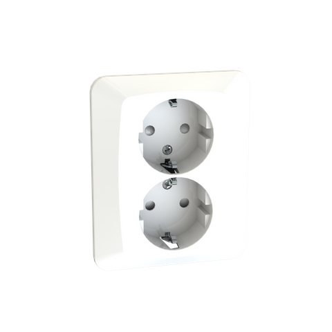 Flush-type Wall Socket Outlet for Fixed Installation Low Model ETM022PQL