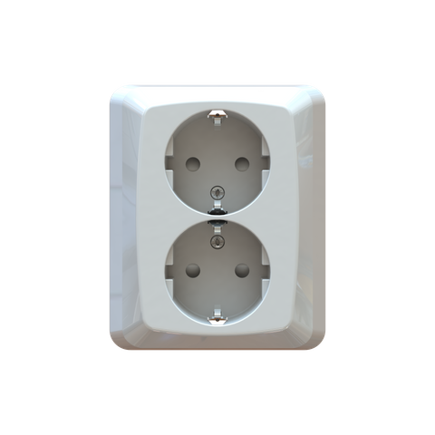 Flush-type Wall Socket Outlet for Fixed Installation ETM022PQV5