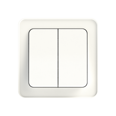 Flush-type wall rocker switches for fixed installation, screwless terminal ETM204XQ