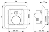 Room Thermostat without display
