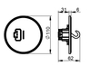 Flush type roof DCL sockets