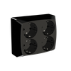 Surface-type wall socket outlet for fixed installation , screwless terminal ETM241PQV5